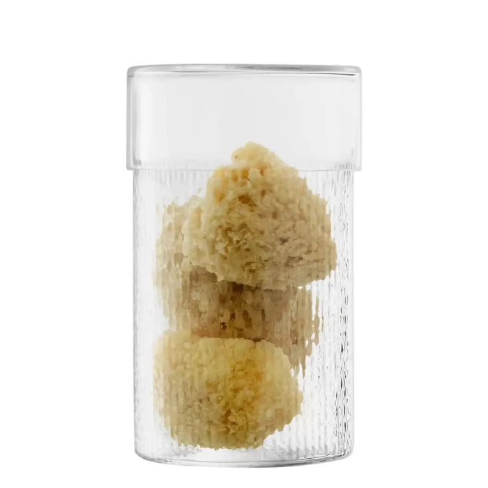 Wicker Container & Lid 15cm/H24.5cm Clear