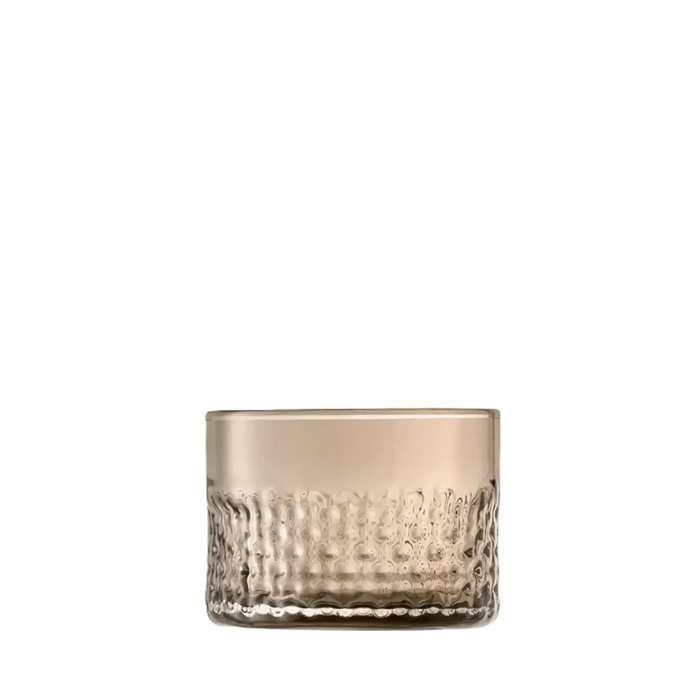Wicker Tealight Holder taupe