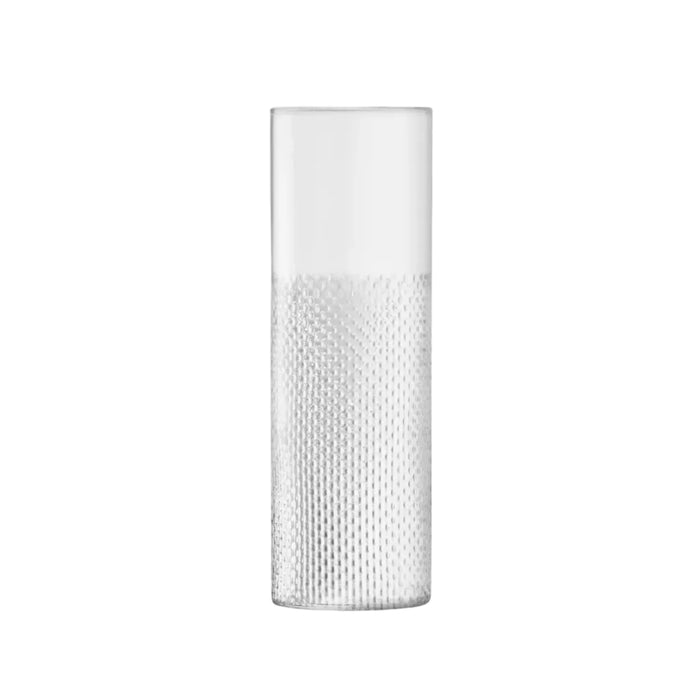 Wicker Vase H40cm Clear