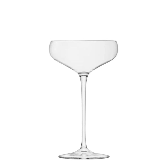 Wine Champagne Saucer 300ml Clear x 2