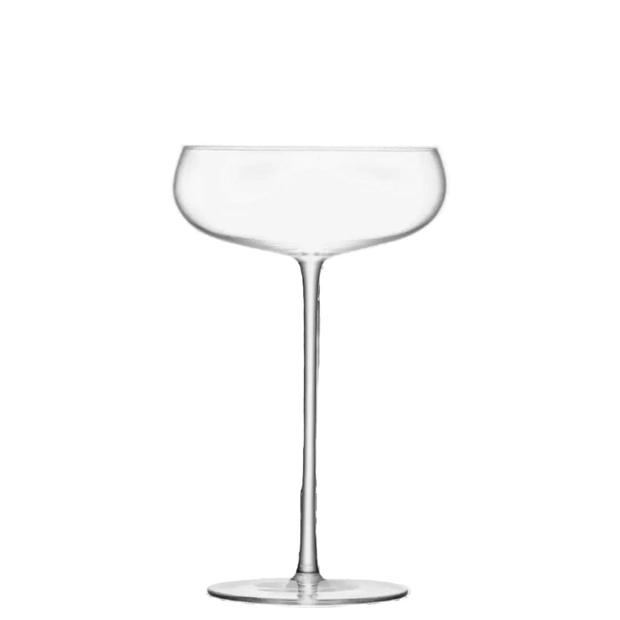 Wine Culture Wine Champagne Saucer 320ml Clear x 2