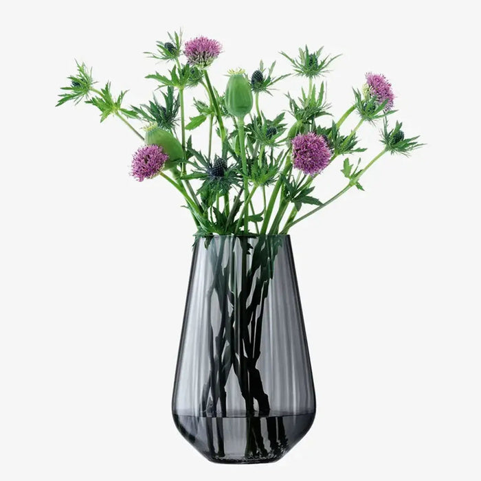 Zinc Vase H28cm Sheer Zinc