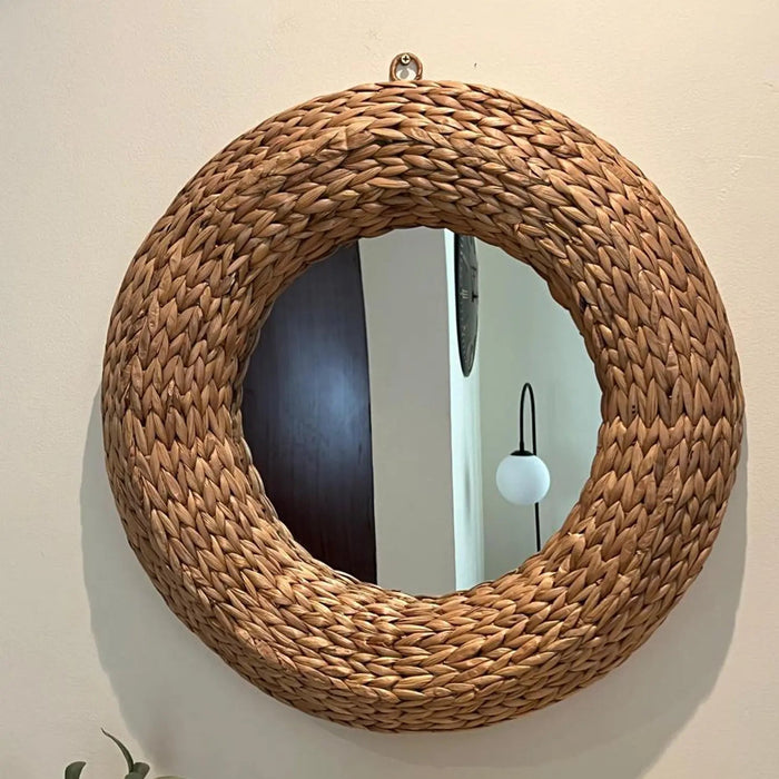 Braided mirror Solthree Home