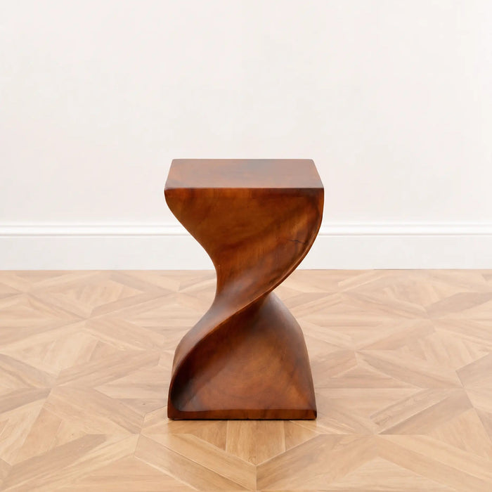 Timber Twist Side Table/Stool Solthree Home