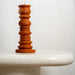Tumble Terracotta Candlestick - Natural Solthree Home