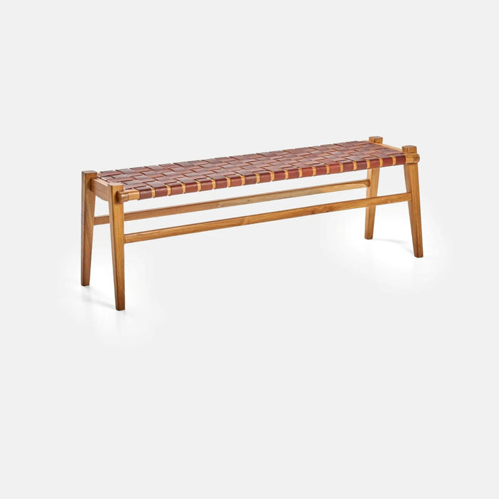 Korso Leather Bench