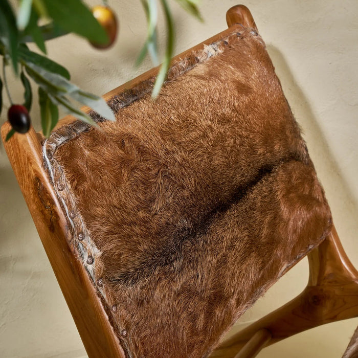 Masai Natural Hide Chair