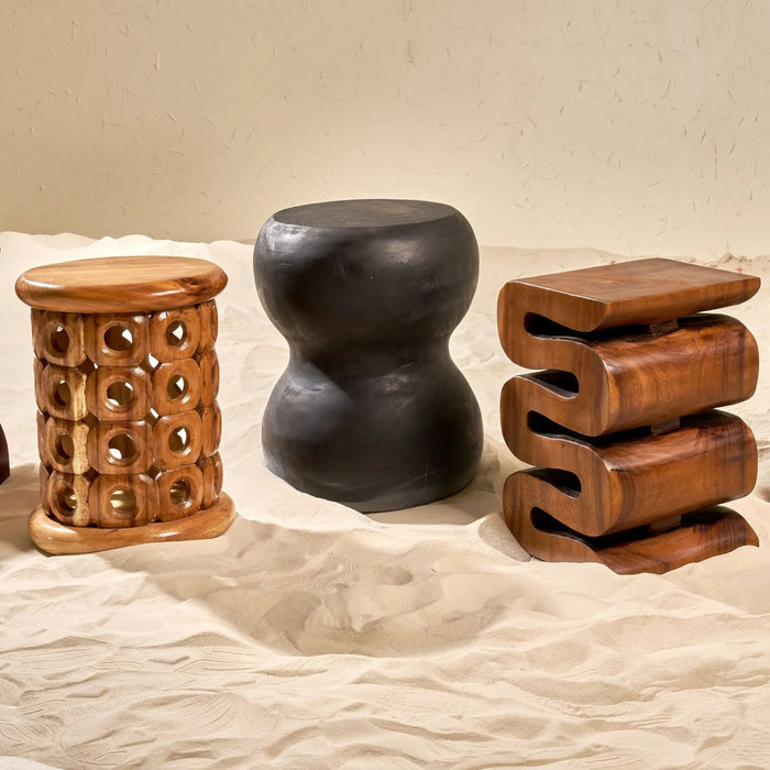 Ola Hourglass Stool