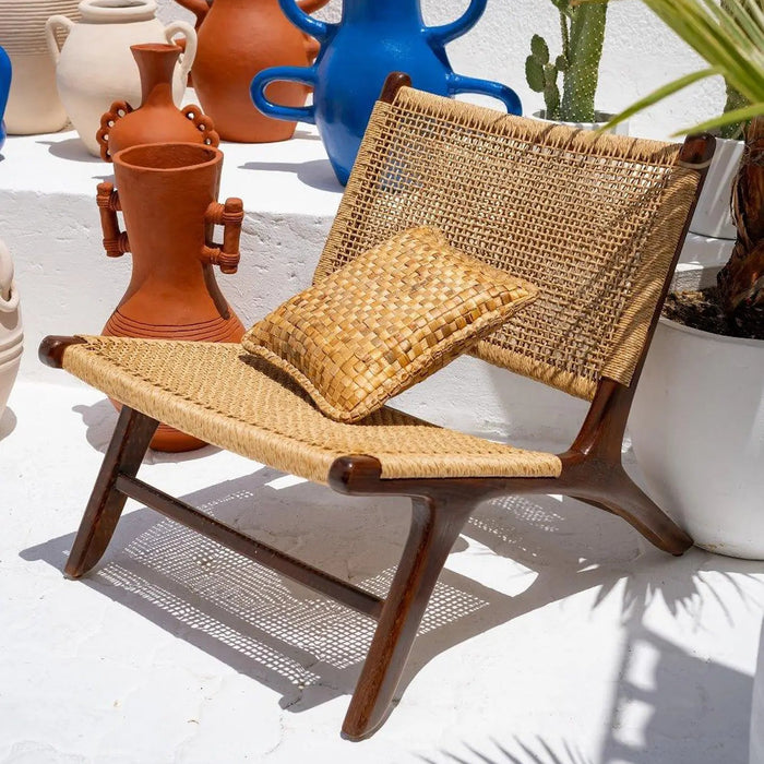 Plant Woven Cushion