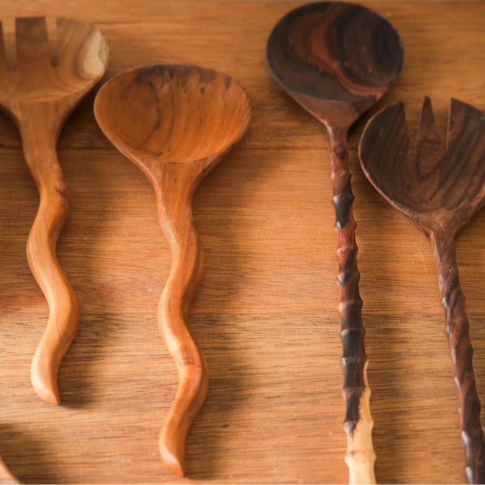 Swirl Salad Server