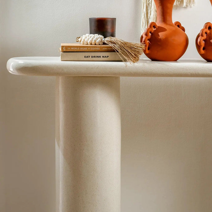 The Romany Terazzo Console