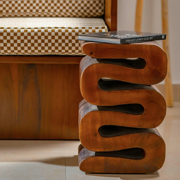 Wiggle Side Table/Stool