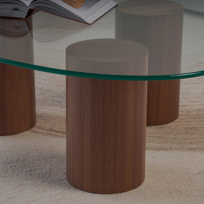Circle Coffee Table - Wood
