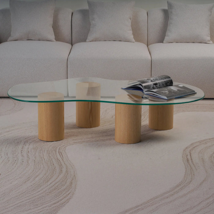 Cloudy Coffee Table - Wood
