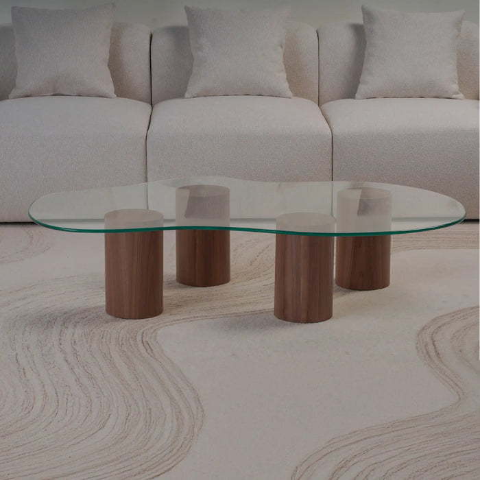 Cloudy Coffee Table - Wood