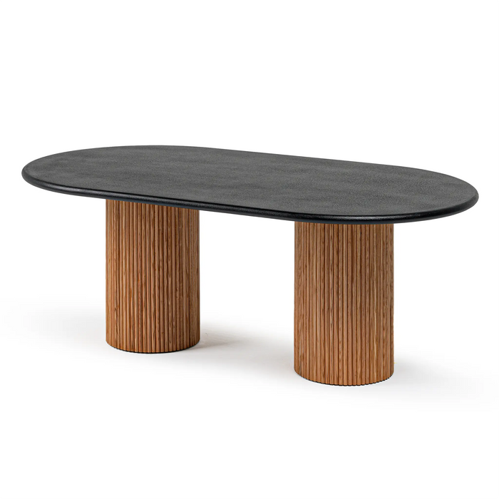 Flo Lino Oak 6-Seater Dining Table