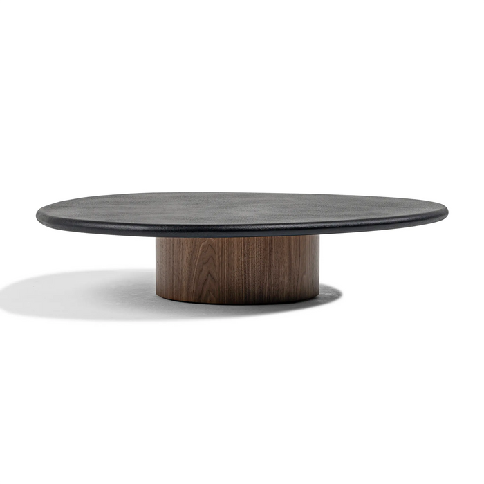 Lili Coffee Table - Walnut Veneer Black