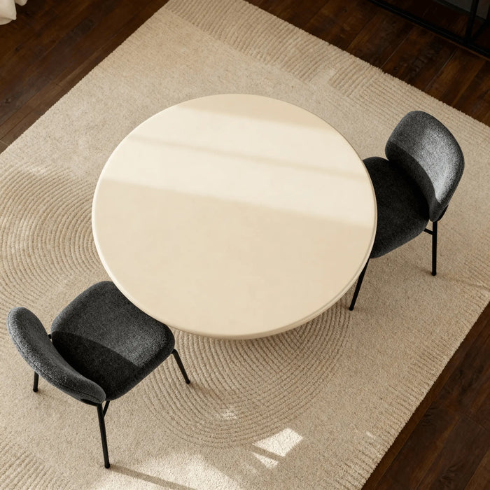 Lino Black 4-Seater Dining Table