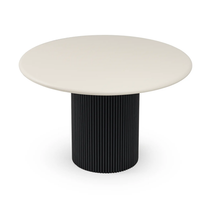 Lino Black 4-Seater Dining Table