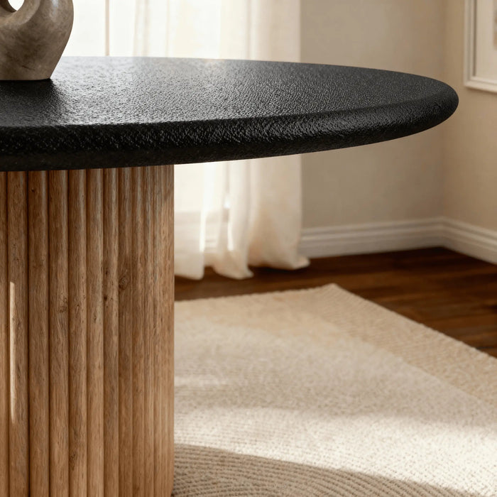 Lino Oak 4-Seater Dining Table
