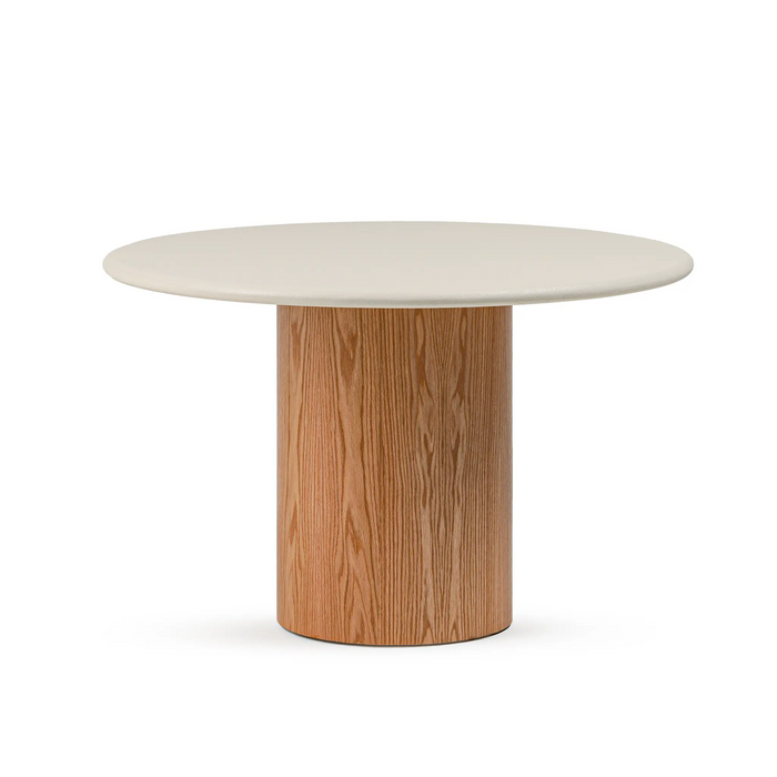 Lumo 4-Seater Dining Table - Oak Veneer