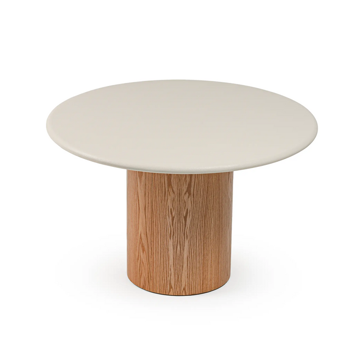 Lumo 4-Seater Dining Table - Oak Veneer