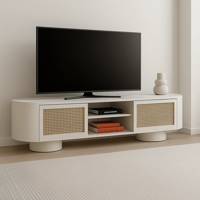 Meadow Duo Cane TV Unit