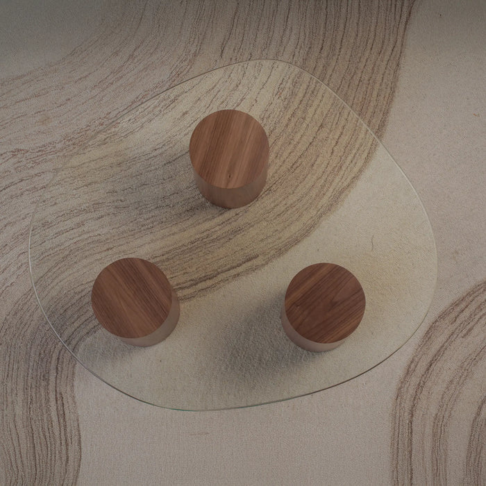 Pebble Coffee Table - Wood