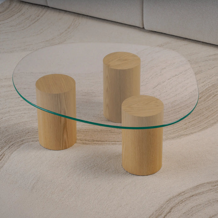 Pebble Coffee Table - Wood