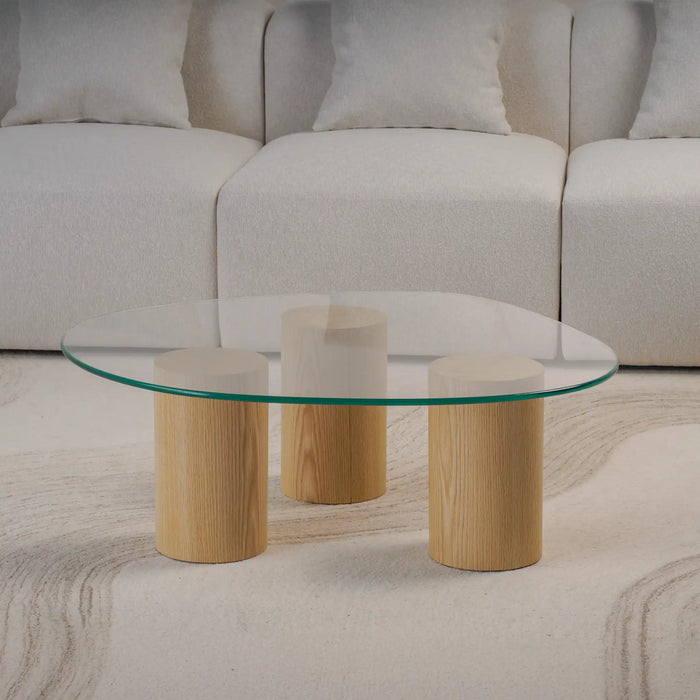 Pebble Coffee Table - Wood