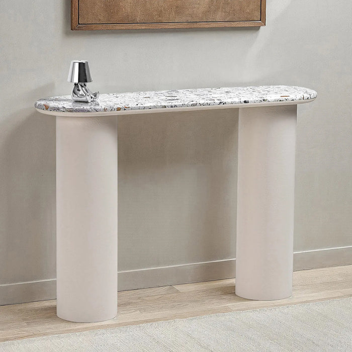 Pillar Terrazzo Top Console