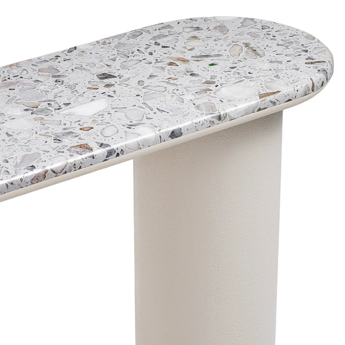Pillar Terrazzo Top Console