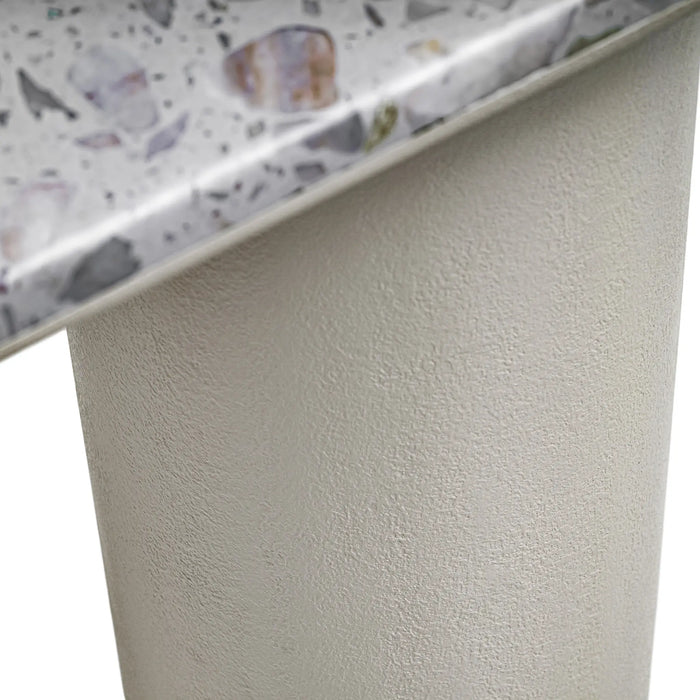 Pillar Terrazzo Top Console