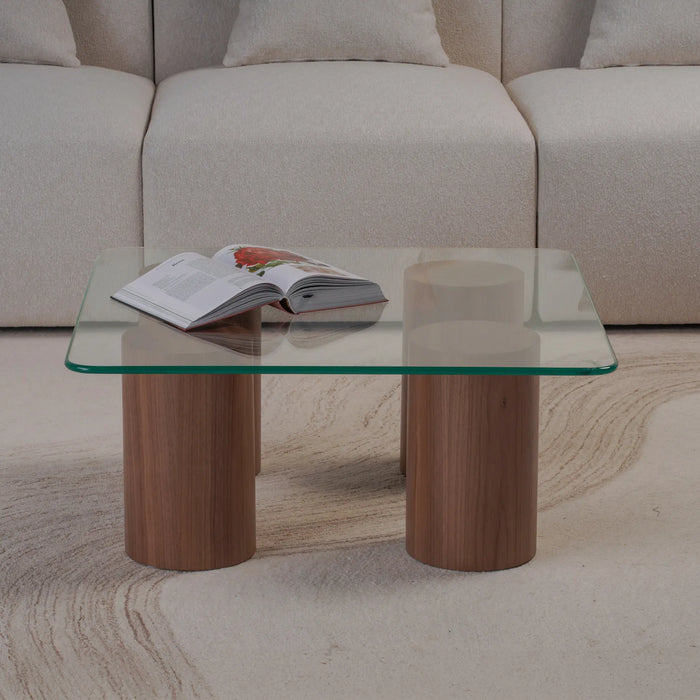 Square Coffee Table - Wood