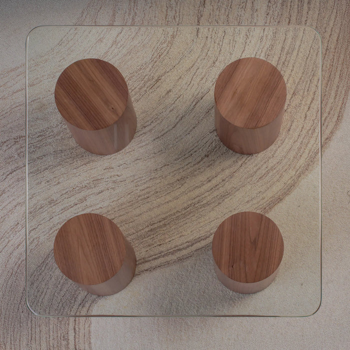 Square Coffee Table - Wood