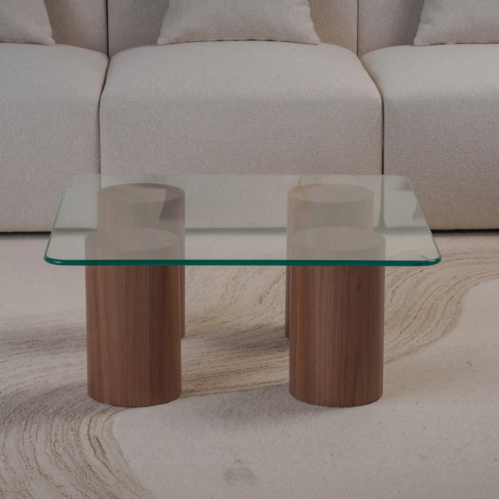 Square Coffee Table - Wood
