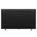 Black flat-screen TV on a white background