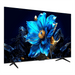 TV displaying a vibrant blue flower on a dark background