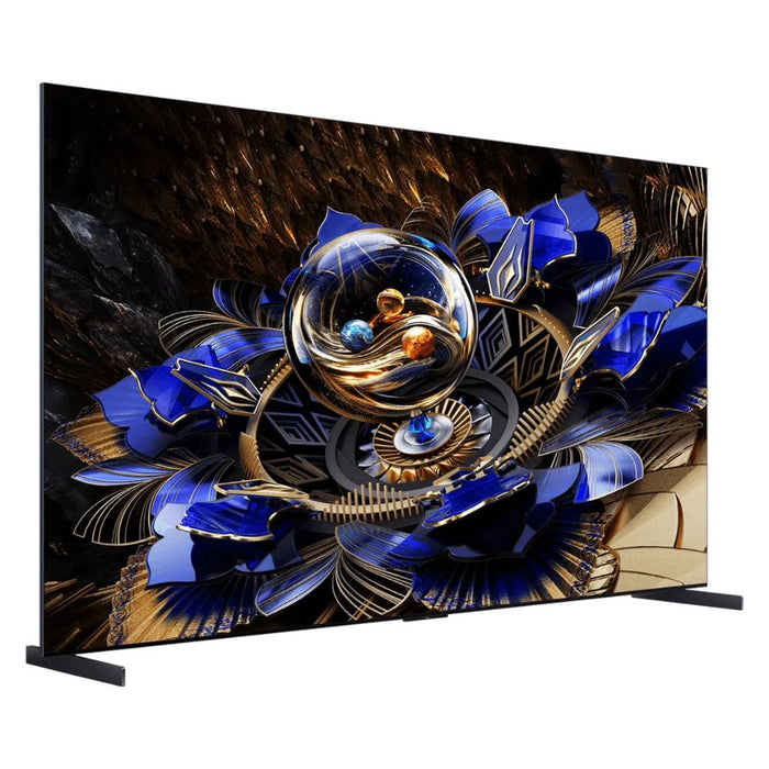 TCL 85-inch X11K Premium 4K QD-MiniLED Google Smart TV | Bang & Olufsen Audio | Black | 85X11K