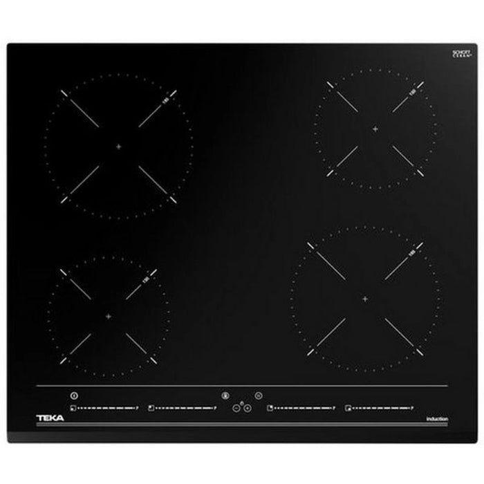 TEKA 60cm Induction Hob | Direct Functions MultiSlider | 4 Zones | Touch Control |  IZC 64010 BK MSS