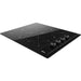 TEKA 60cm Vitroceramic Hob | 4 Zones | Black Ergonomic Knobs | Fast-Click Installation| Easy Control | TBC 64000 XFL EROS