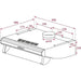 TEKA 90cm Classic Hood with 3 speeds |C 9310| EROS