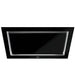 Black Teka kitchen hood on a white background