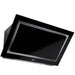 Black Teka kitchen hood on a white background