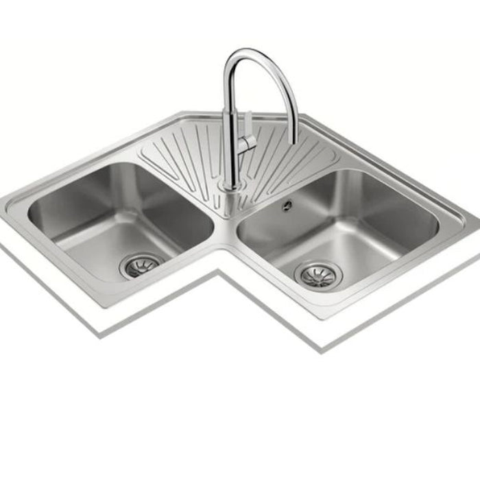 TEKA |Angular 2B| Inset stainless steel sink