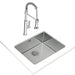 TEKA |Be Linea RS15 50.40| Undermount Stainless Steel Sink with one bowl EROS