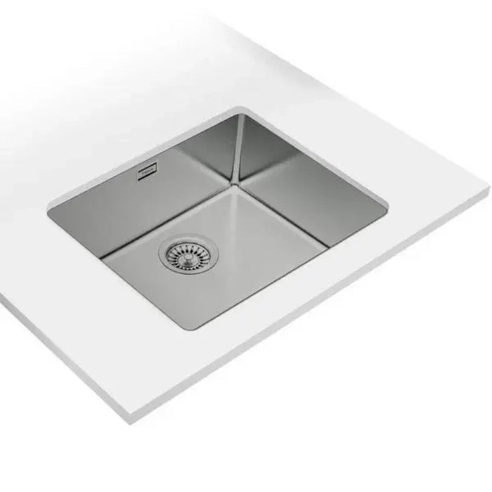 TEKA |Be Linea RS15 50.40| Undermount Stainless Steel Sink with one bowl EROS