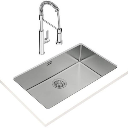 TEKA |Be Linea RS15 71.40| Undermount stainless steel sink with one bowl EROS
