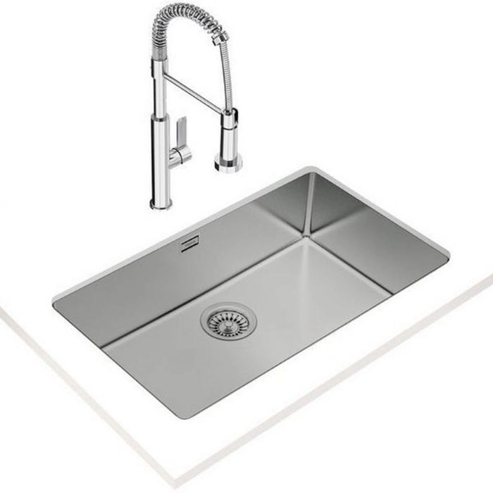 TEKA |Be Linea RS15 71.40| Undermount stainless steel sink with one bowl EROS