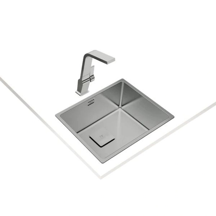 TEKA |FlexLinea RS15 50.40| 3-in-1 Installation stainless steel sink with one bowl EROS